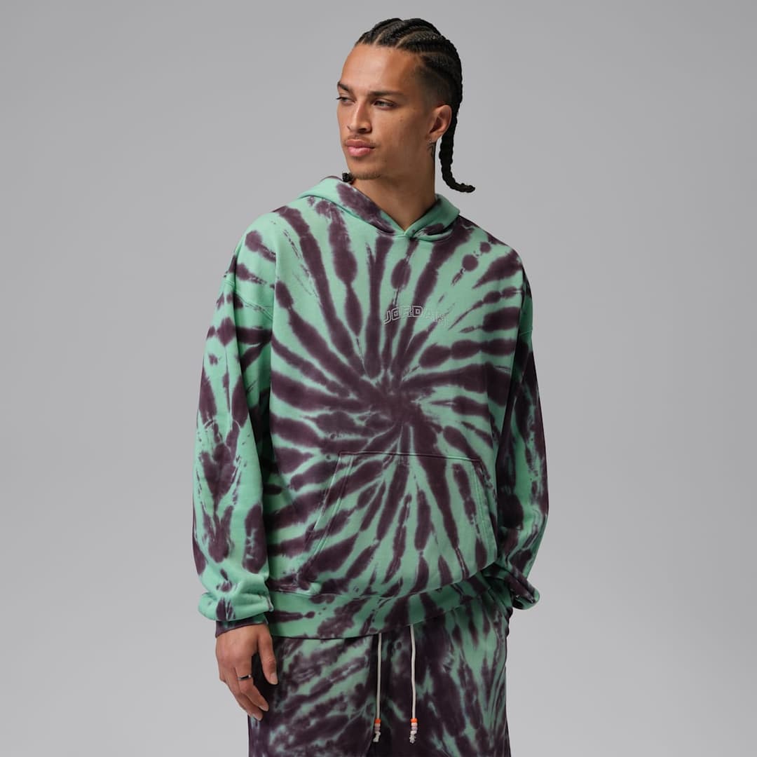 Jordan Brooklyn Fleece Men's Tie-Dye Pullover Festival Hoodie