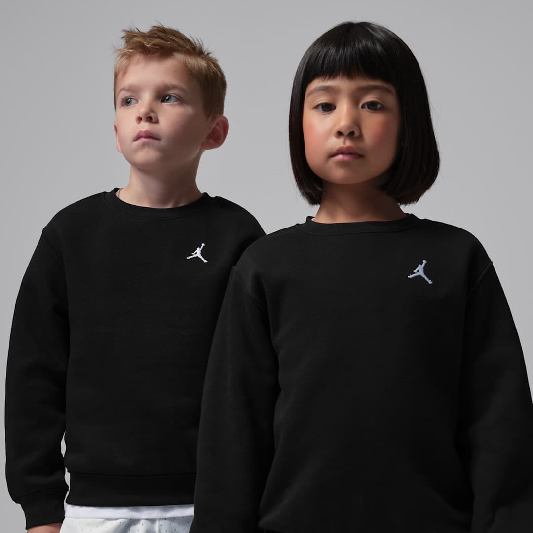 Jordan Brooklyn Fleece Big Kids' Crew Top