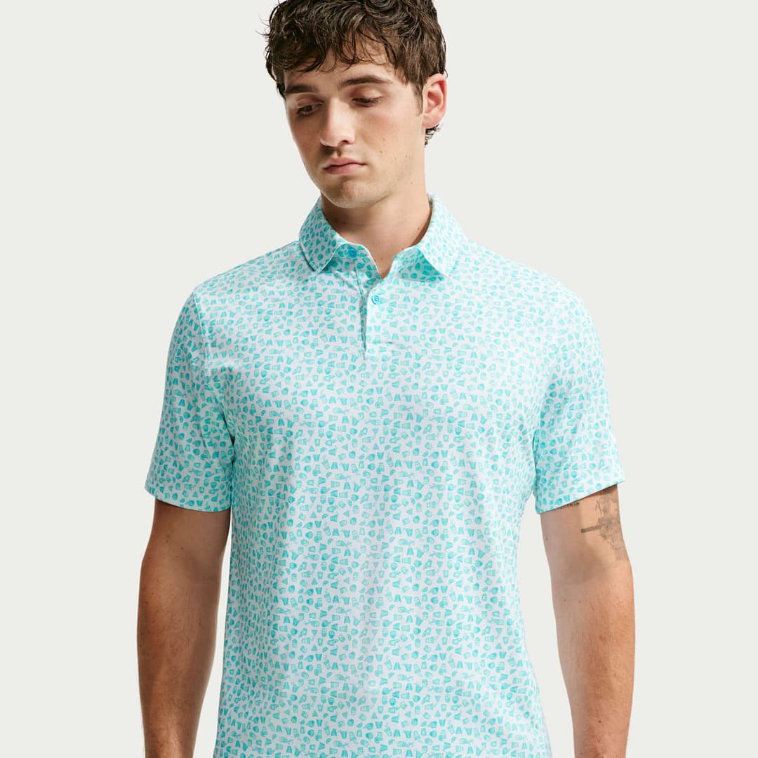 Nike Velocity Men's Dri-FIT Micro-Print Golf Polo