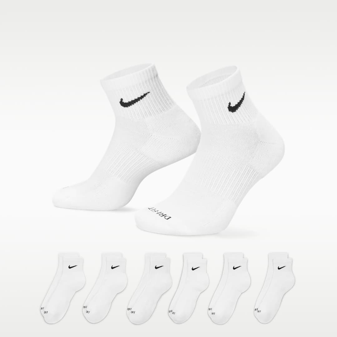 Nike Everyday Plus Cushioned Training Ankle Socks (6 Pairs)
